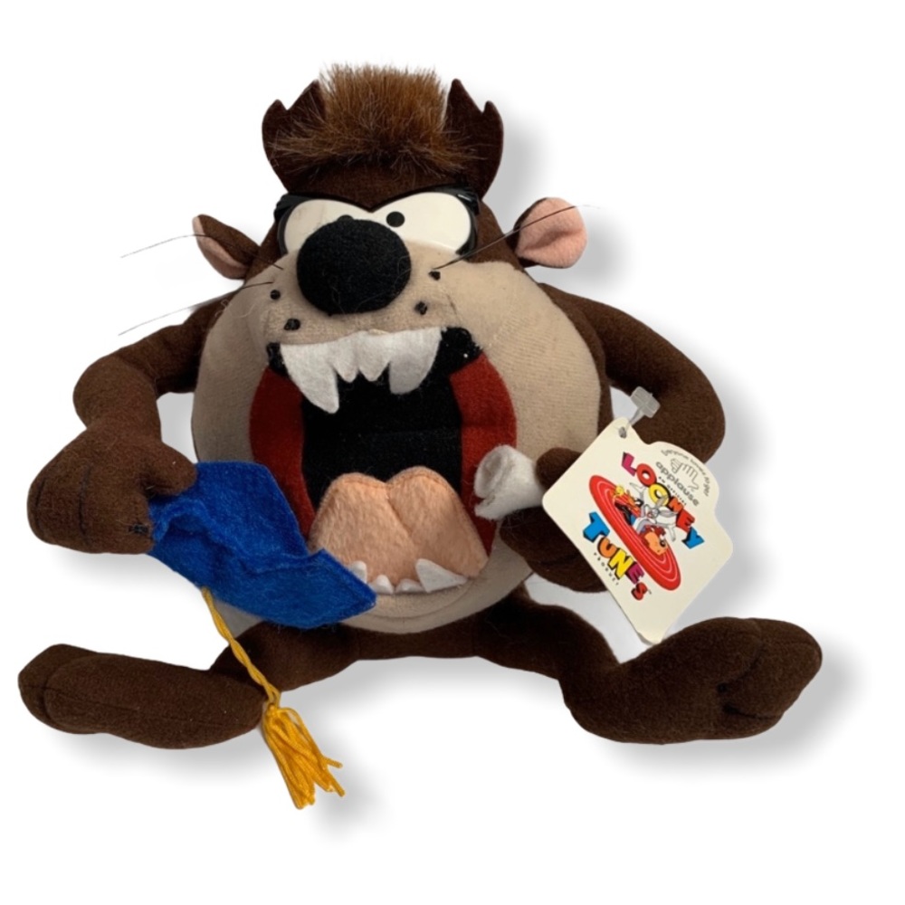 Tasmanian Devil Vintage Plush Graduation